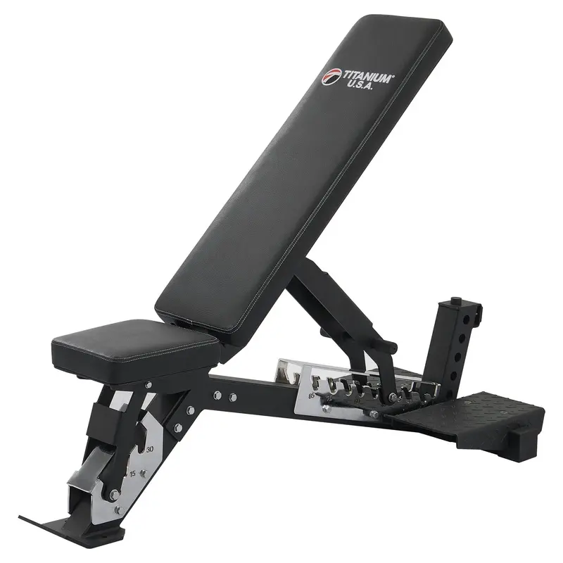 TITANIUM USA GOLIATH SERIES AB200 ADJUSTABLE BENCH