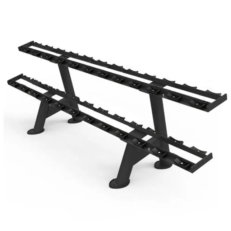 TITANIUM USA PLATINUM SERIES 12 PAIR PRO STYLE DUMBBELL RACK