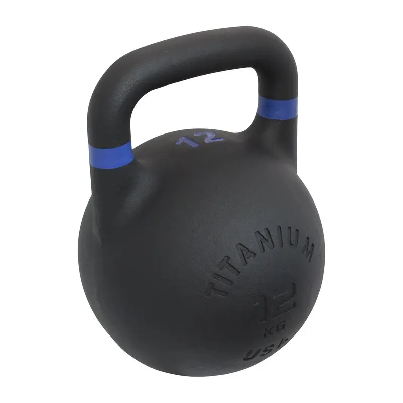 TITANIUM USA 12KG STEALTH SERIES COMPETITION KETTLEBELL