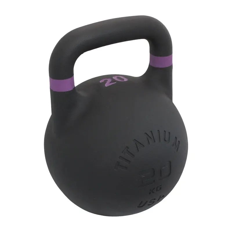 TITANIUM USA 20KG STEALTH SERIES COMPETITION KETTLEBELL