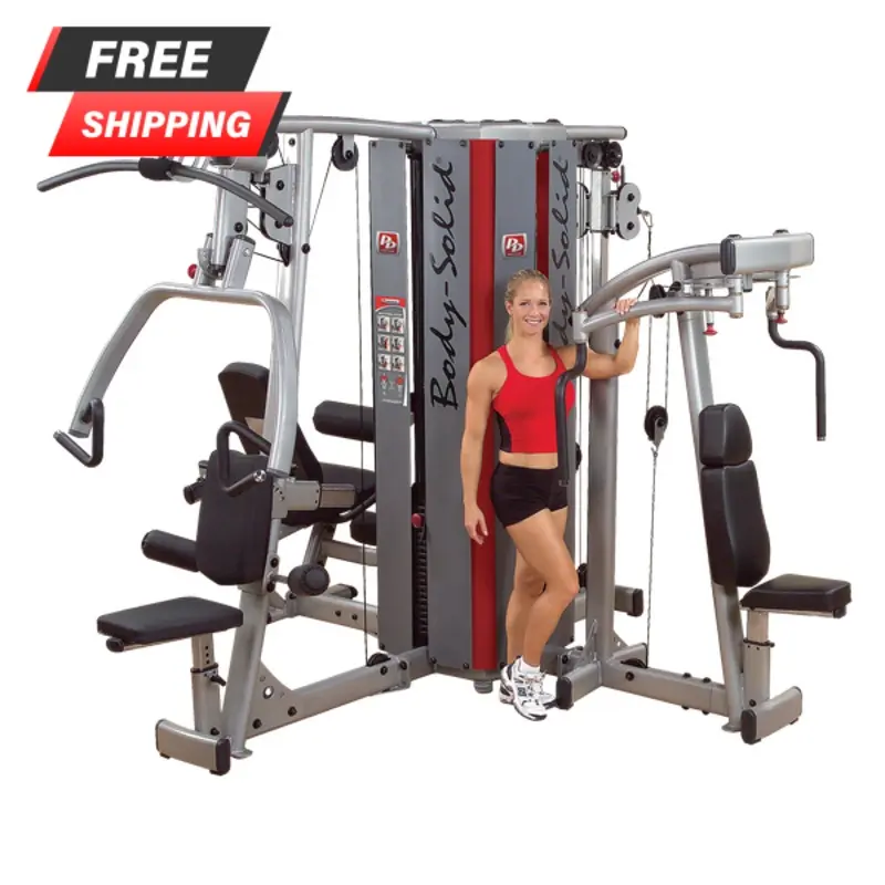 Body Solid Pro Dual Modular Gym DGYM 4-STACK Multigym