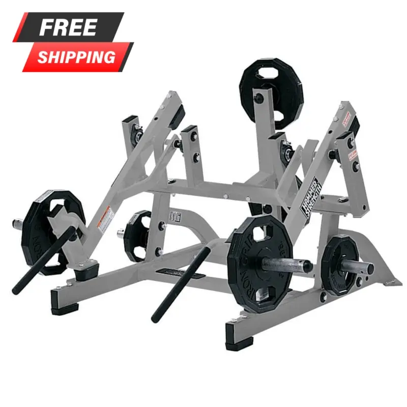 Hammer Strength Plate-Loaded Squat High Pull