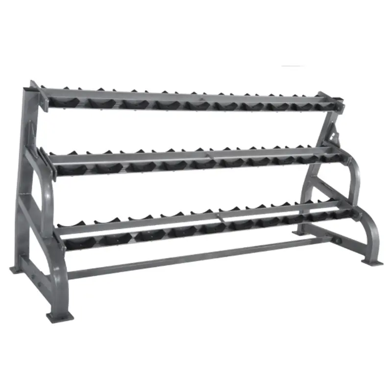 Promaxima PLR-505 3 Tier Dumbbell Rack w/ Saddles