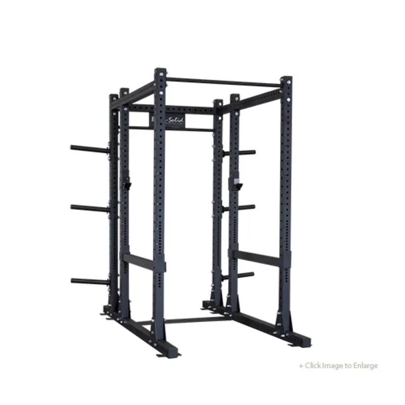 Body Solid Commercial Power Rack w/ Weight Storage