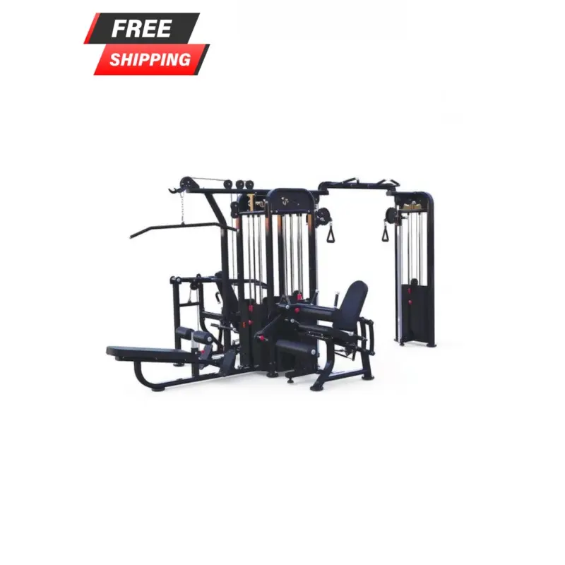 MDF 4 Stack Multi Gym Black Frame with DAP Attachment