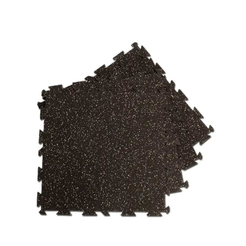 Body-Solid Tools Interlocking Rubber Flooring (speckled)