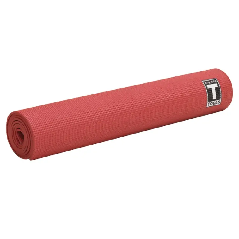 5mm Red Body-Solid Tools Yoga Mat