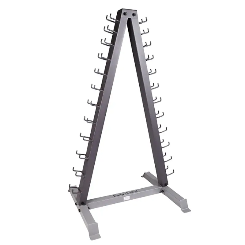 Body Solid 12 pair Vertical Dumbbell Rack