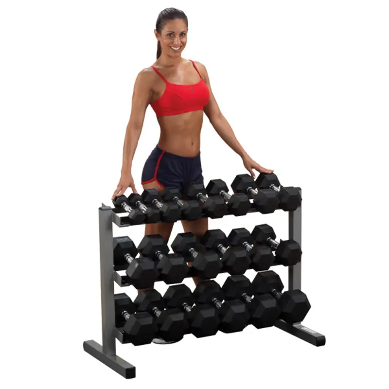Body Solid 3 Tier Dumbbell Rack