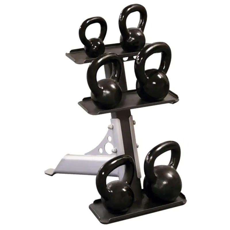 Body Solid 3-Tier Kettlebell Rack