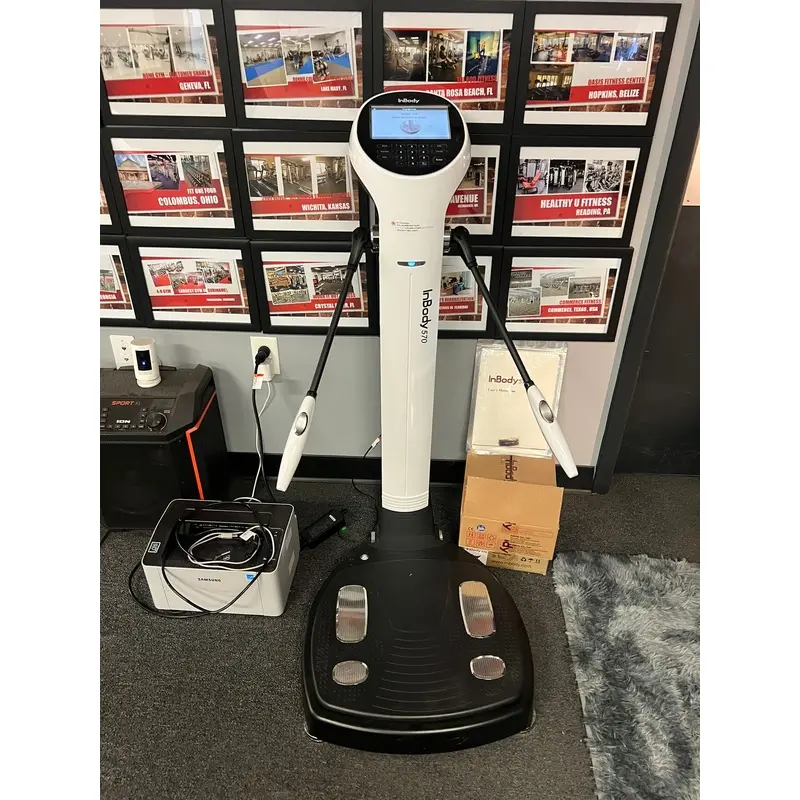 Inbody 570 Body Fat / Composition Analyzer + Stadiometer w/ Printer