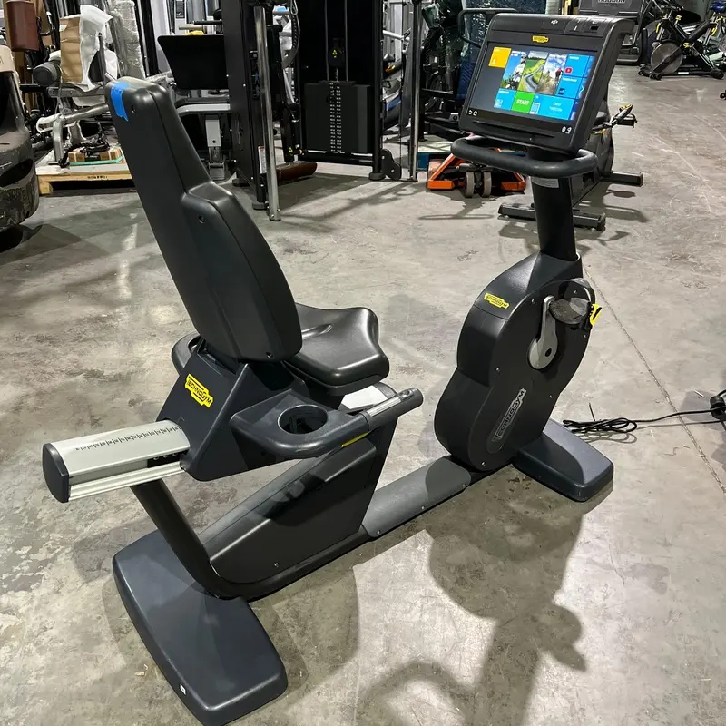 Technogym Excite Recline Unity 1000 Recumbent Bike w/Unity Console