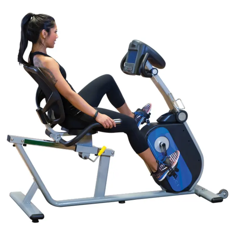 Body-Solid - B4R Recumbent Bikes, plug in, Black