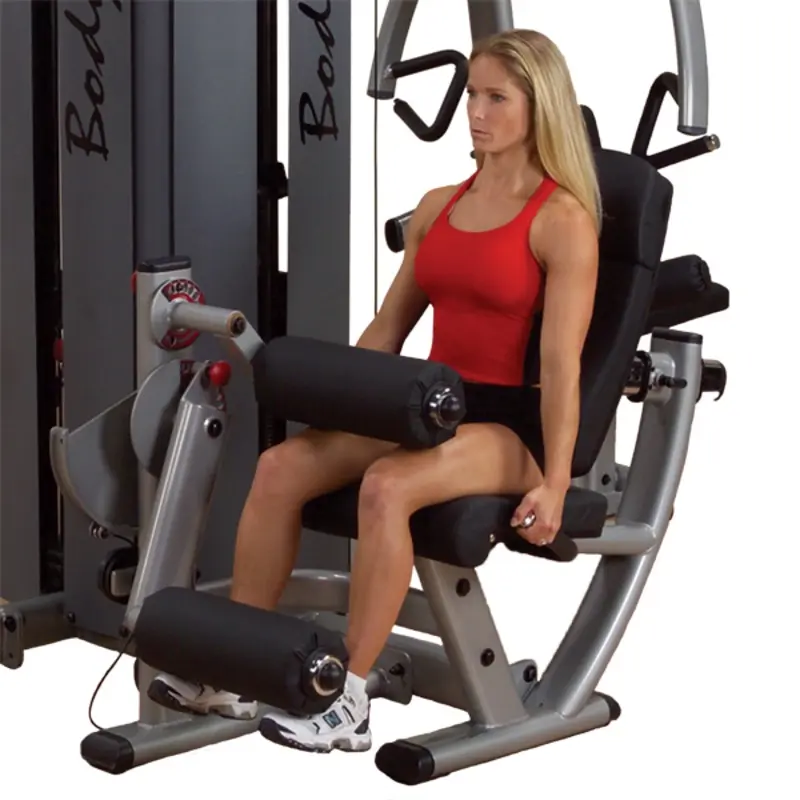 Body-Solid - DUAL LEG EXTENSION-STATION, DGYM 210LB STACK