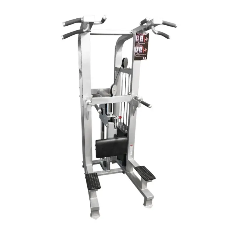 Weight Assisted Chin/Dip Combo with Roller Bearings - MD DUAL FUNCTION LINE