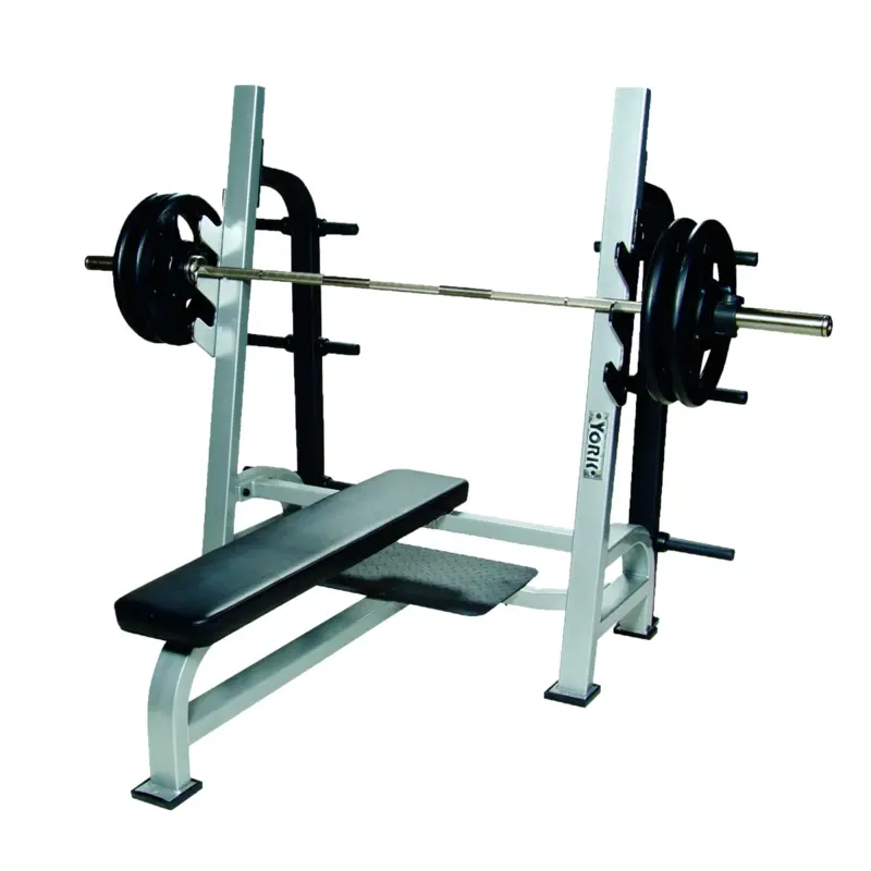 ST Olympic Flat Bench w/Gun Racks - York