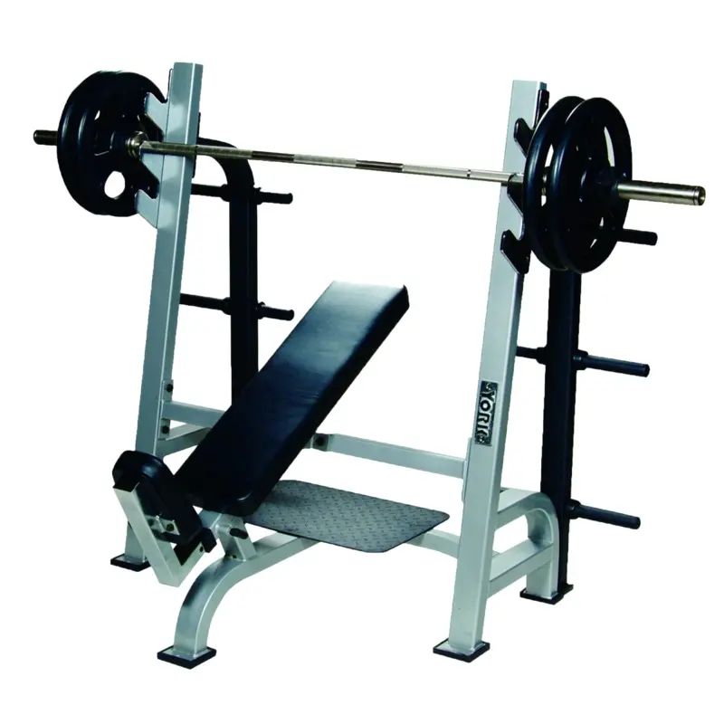 ST Olympic Incline Bench w/Gun Racks - York