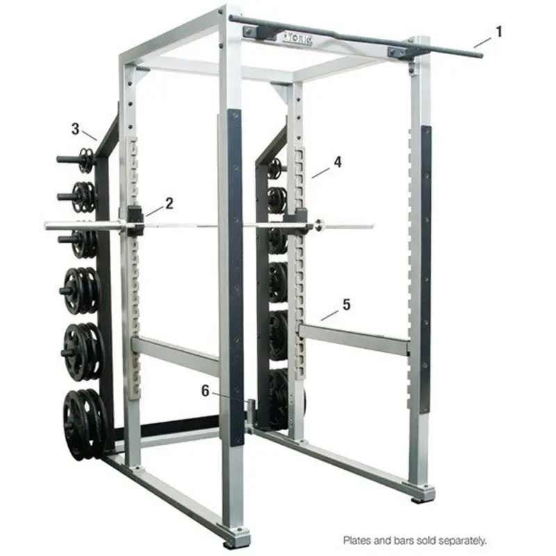 ST Power Rack w/ Hook Plates  - York