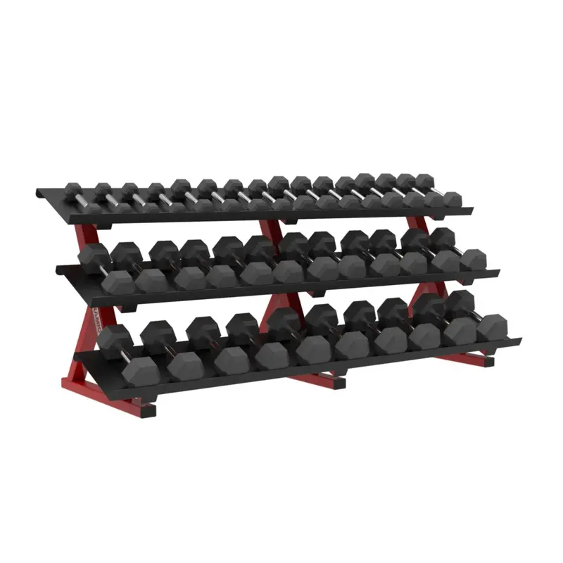 Ultra Pro 3-Tier Hex Dumbbell Rack