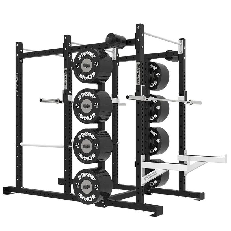 Titan G2 8' Power Rack/Half Rack Single Storage Post Combo
