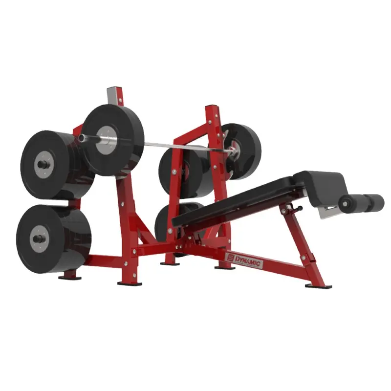 Ultra Pro Olympic Incline Bench w/ Olympic Plate Loaded Storage