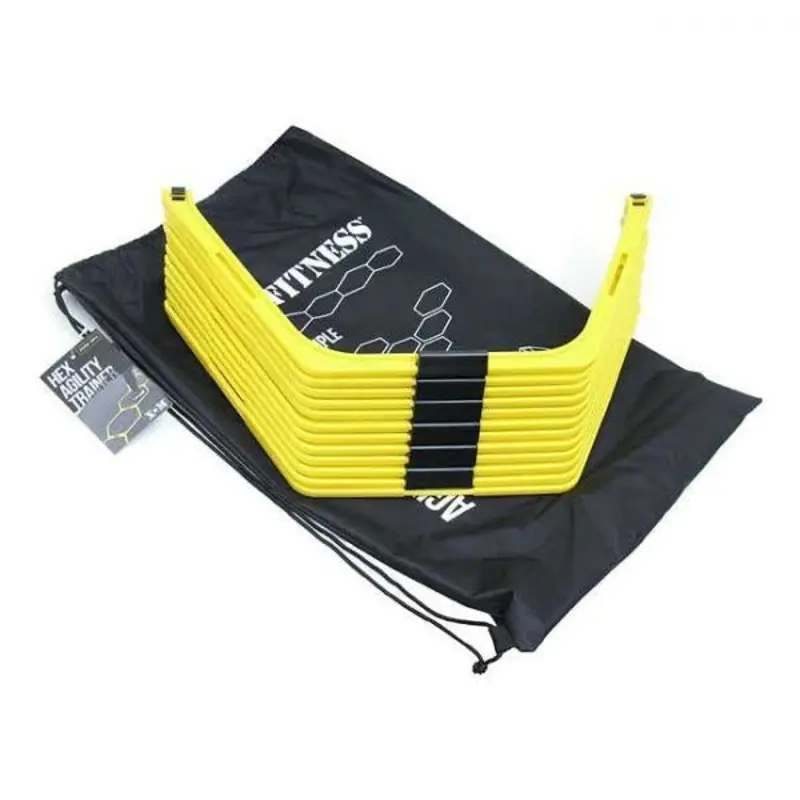 Element Fitness Agility ladder /hurdle trainer with bag