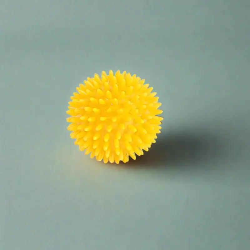 Jasmine Fitness 10cm Yellow Massage Ball