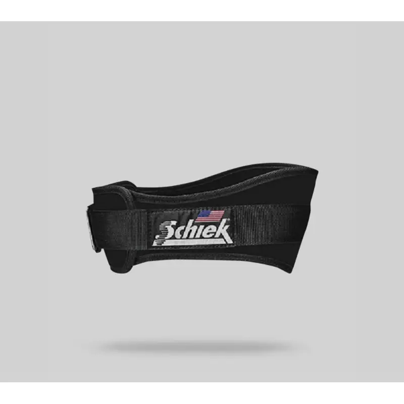 Schiek 4 3/4" Original Nylon Workout Belt - Black