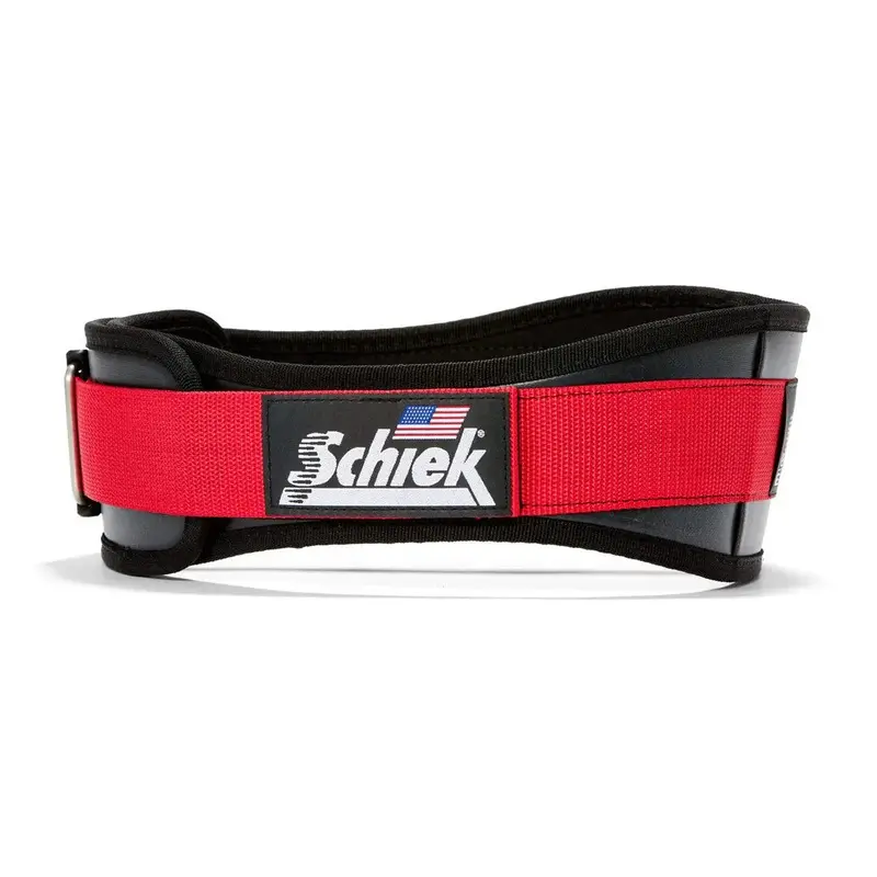 Schiek 4 3/4" Power Lifting Belt - Red