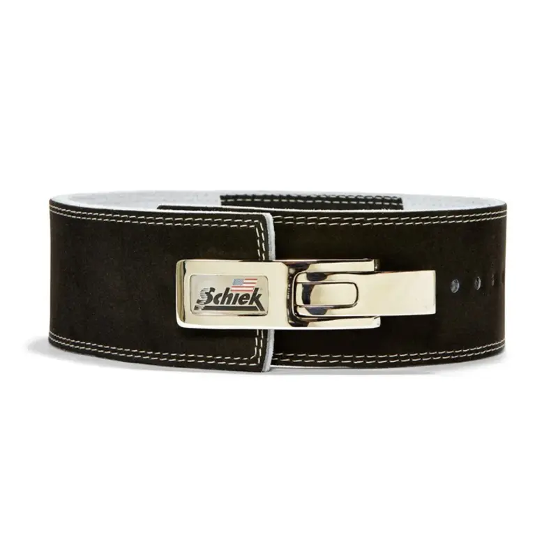 Schiek Leather Lever Competition Power Lifting Belt - Black