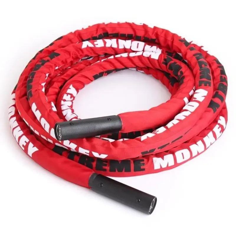 XM Fitness Undulation Rope Premium 30' with Sleeve (Red)