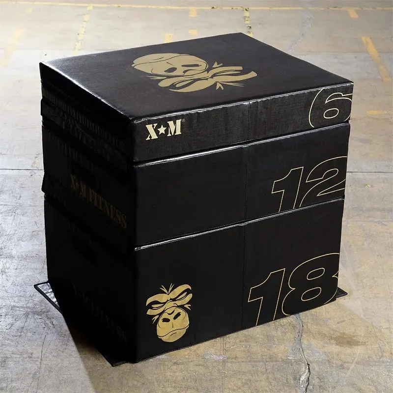 XM Stackable Soft Plyo Box Set (6'', 12'', 18'')
