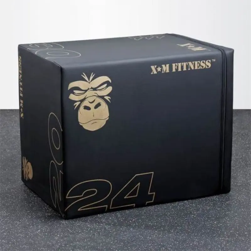 XM Fitness Anti Slip 3-Sided Plyo Box (20'' 24'' 30'')