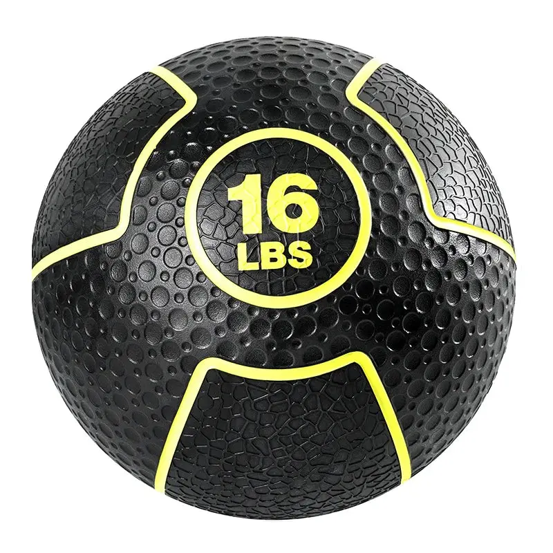 Element Fitness Progrip Medicine Ball - 16 lbs