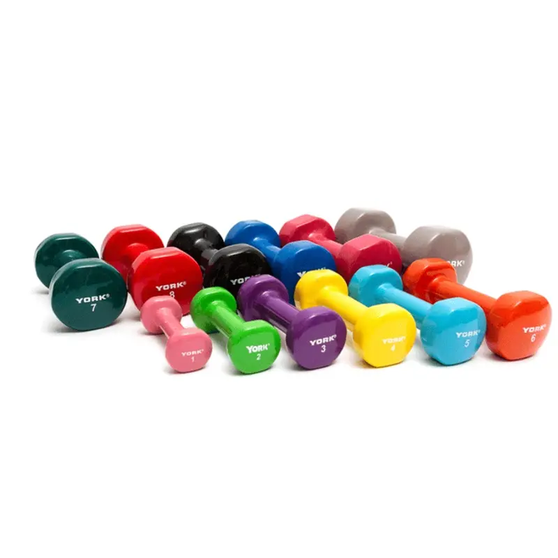 York Vinyl Dipped Dumbbell (Single)