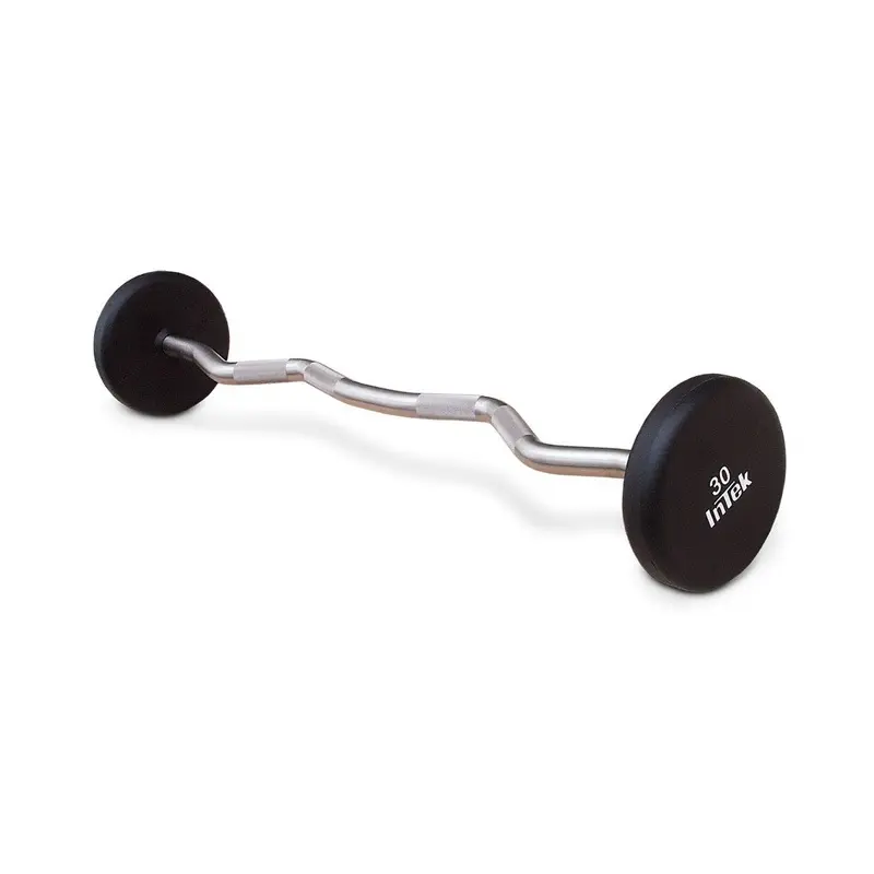 Armor Customizable Solid Urethane Fixed Curl Bar Set