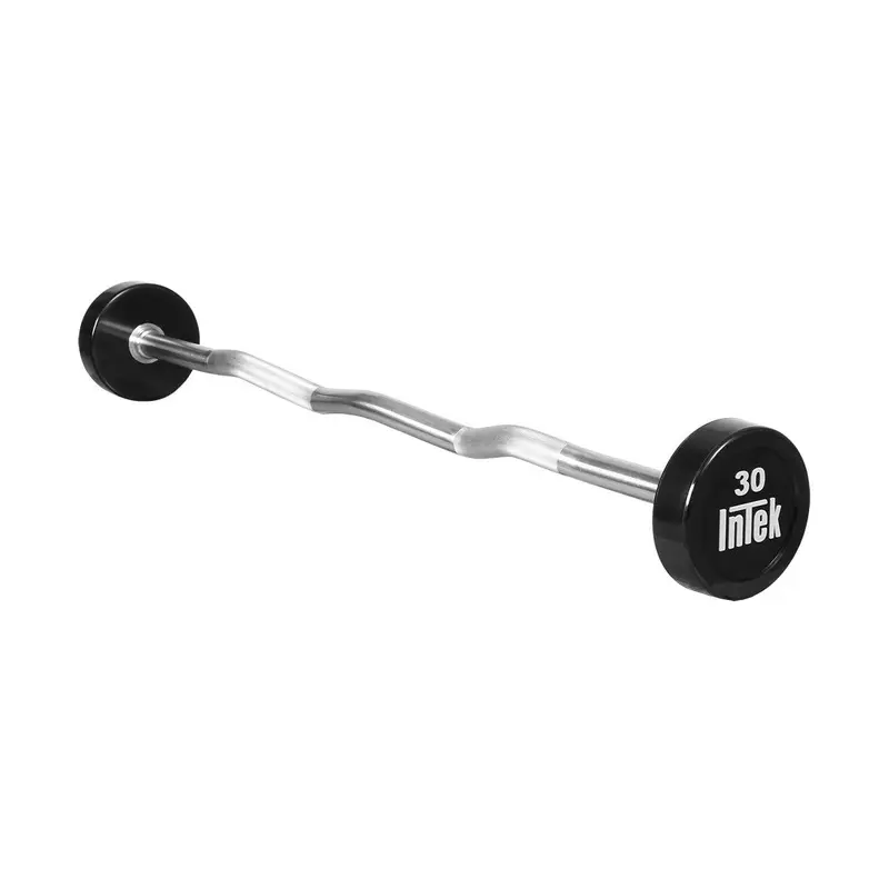 Bravo Solid Urethane Fixed Curl Bar Set