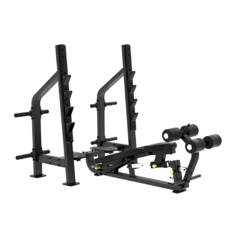 BLACK IRON - MULTI ADJUSTABLE OLYMPIC BENCH 7041