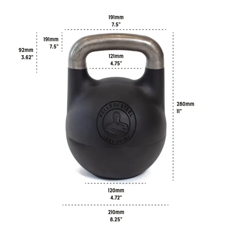 BOS 12-20.5KG Adjustable Competition Kettlebell