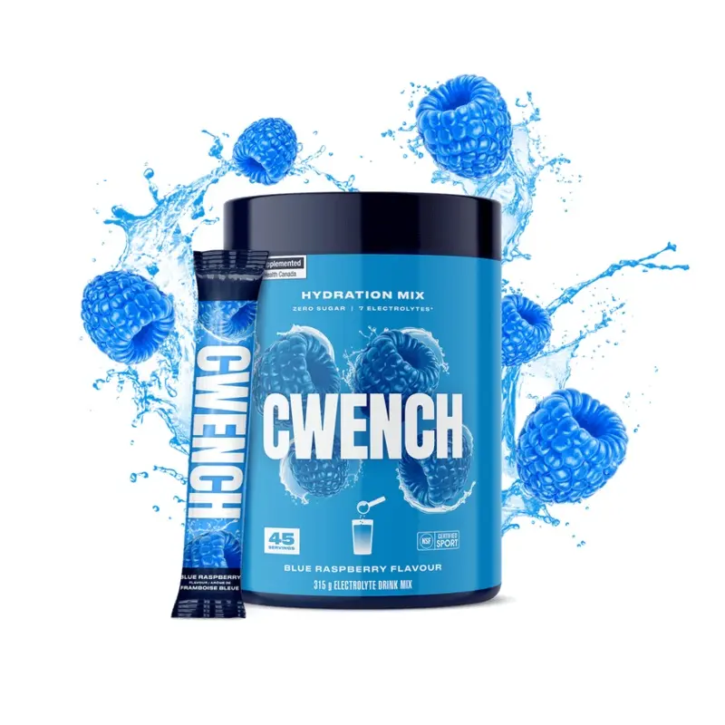 Cwench Hydration Mix 315g (45 Servings) Blue Raspberry