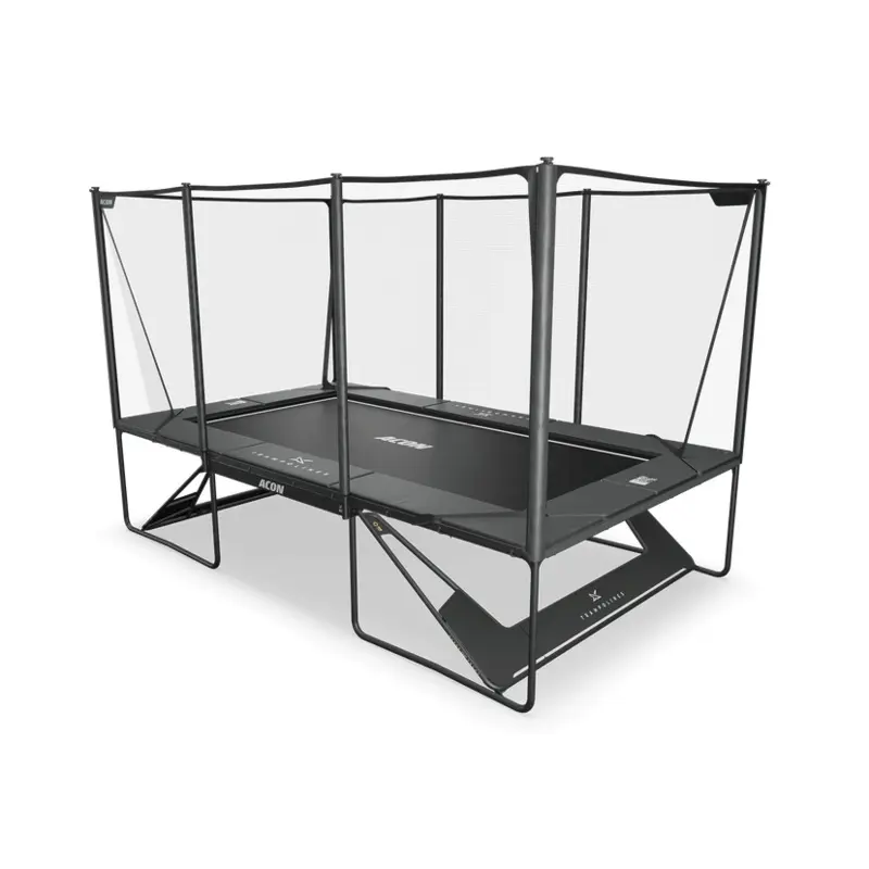 Acon X 17ft Trampoline with Enclosure - Black or Grey