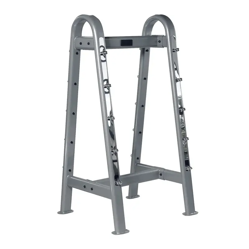 York  ETS Fixed Straight & Curl Barbell Rack