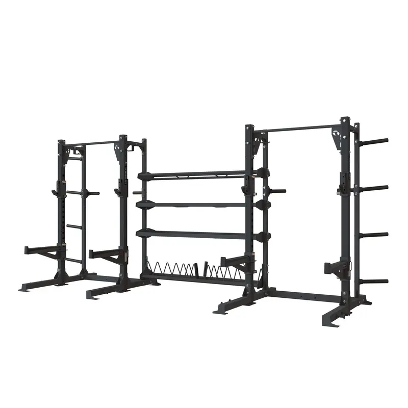 Torque TR1 Double Half Rack With Storage 7'