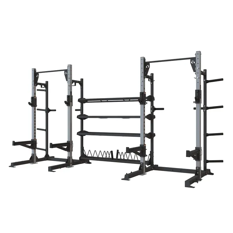 Torque TR1 Double Half Rack With Storage 8'