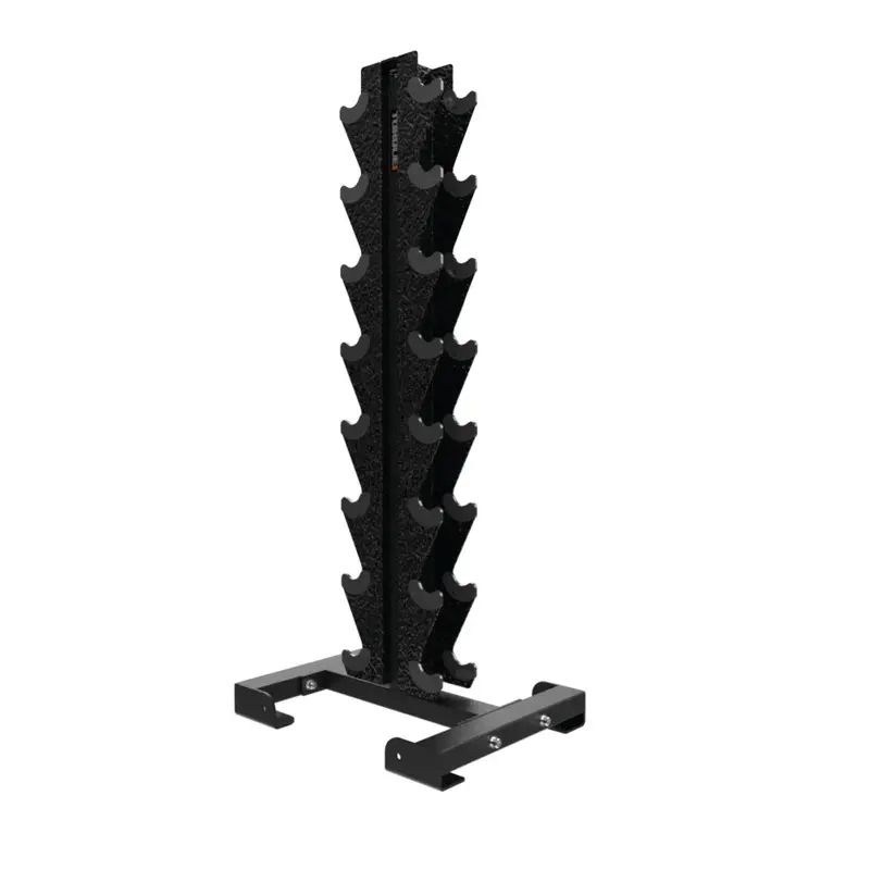 Torque Vertical Dumbbell Rack - 8 Pair (High Wear Black)