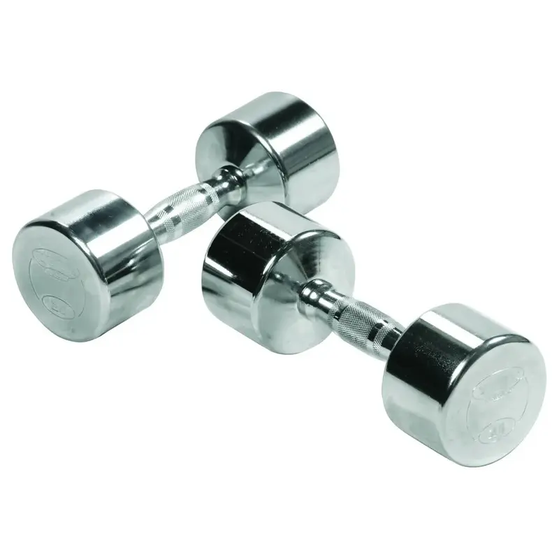 YORK Chrome Dumbbell 2.5 to 50 lbs