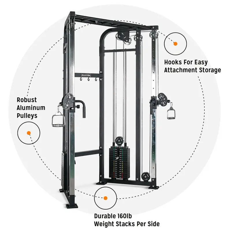 Bells of Steel - Functional Trainer with Weight Stack