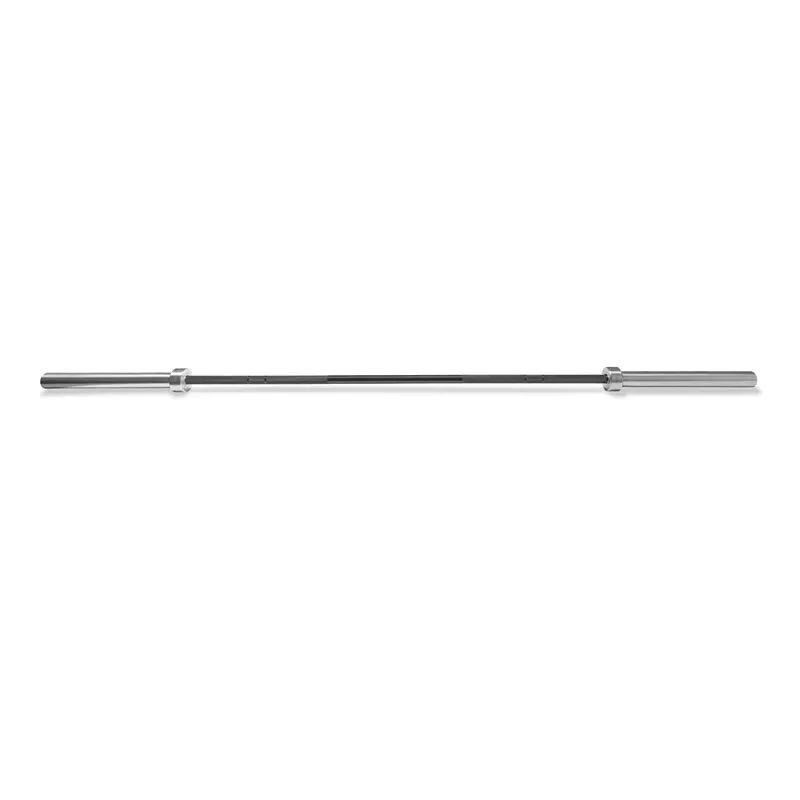 TROIKA Olympic Bar 45 lbs, 1500 lb Test - The 306 Bar (Black Zinc)