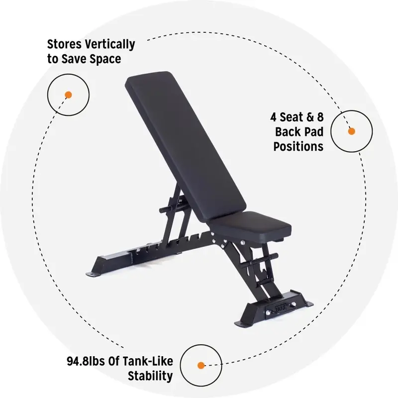 Bells of Steel - Buzz-Saw Heavy Duty Adjustable Bench