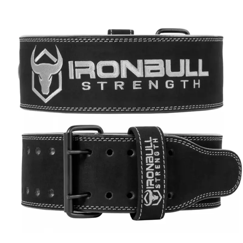 Iron Bull 10MM DOUBLE PRONG POWER BELT - Black